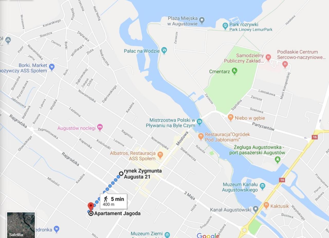 Apartament Jagoda Augustów Eksteriør billede